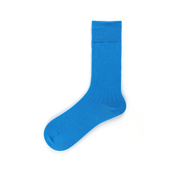 MEIKAN Mercerized Cotton Mid-Calf For Women Yoga Dance Colorful Sports Fitness Striped Long Socks_desvips.com