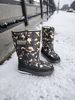 Harbin Northeast Warm Men And Women Winter High Tube Waterproof Anti-Slip Fleece-Lined Thickened Cotton Shoes Extra_desvips.com
