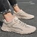 Unbeatable Quality Italian Withdrawal And Leakage Collection Spring/Summer Sports Men's Leather Breathable Running Shoes_desvips.com