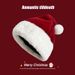 Internet Celebrity Women Winter Christmas Birthday Gift For Girlfriend Plush Ear Protection Santa Claus Hat_desvips.com