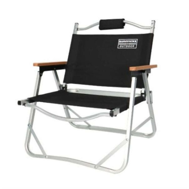 Kemet Portable Outdoor Aluminum Alloy Folding Lightweight Fishing Chair Camping Supplies_desvips.com