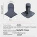 Breathable Cycling Headgear Single Color Shawl Balaclava Fishing Sunshade UV Protection Ice Silk Face Mask Sports Outdoor Accessory_desvips.com