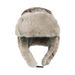 Winter Outdoor Ear Protection Hat For Men, Winter Camouflage Windproof Pilot Motorcycle Hat, Plush Warm Hiking Hat_desvips.com