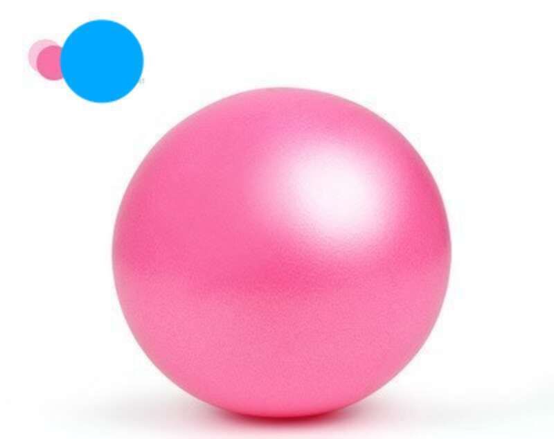 25cm Yoga Thickened Straw, Explosion-proof Gymnastics Fitness Ball, Pelvic Floor Muscle Assisted Mini Pilates Ball For_desvips.com