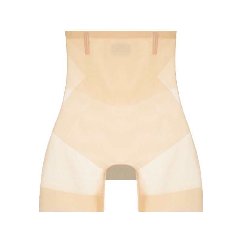 Flarixa Ice Silk Tummy Control Panties High Waisted Underwear Shorts Ultra Thin Slimming Women Silky Smooth Shapewear_desvips.com