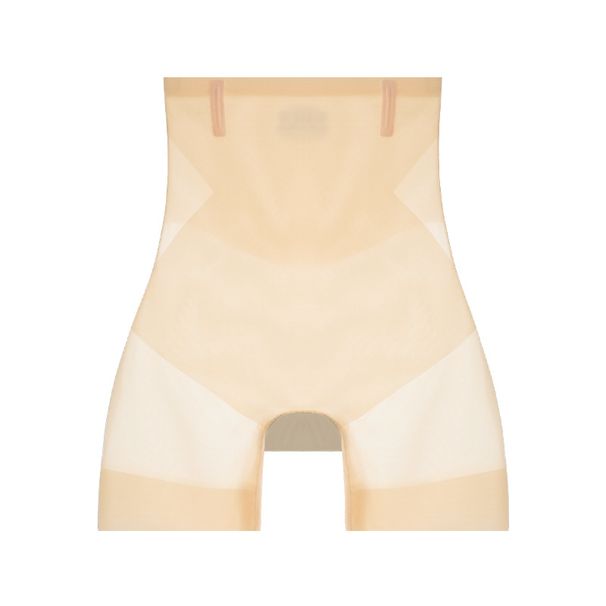 Flarixa Ice Silk Tummy Control Panties High Waisted Underwear Shorts Ultra Thin Slimming Women Silky Smooth Shapewear_desvips.com