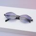 2026 New Model Rhombic Metal Sunglasses, High-end Fashion Show Trend, Street Style Sunglasses, Outdoor Sports UV Protection Goggles Unisex_desvips.com