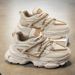Men' 2025 New Autumn Caual Air Cuhion Shock Aborption Dad Sport Running Thick Sole Black Warrior Trendy_desvips.com