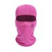 Breathable Balaclava Face Mask For Outdoor Activities - Lightweight Polyester, UV Protection, Unisex Fit - Black/White/Yellow/Rose/Blue_desvips.com