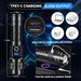 Hot-Selling Self-Defense LED High-Briness Type-C Rechargeable Home And Outdoor Special Digital Display_desvips.com