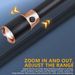 New Zoom High Brightness Flashlight Ultra Bright Portable Rechargeable Outdoor Home Use Hiking Long Range Emergency_desvips.com