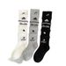 Women's Doublet Multi Layered Spliced Calf Socks Sporty Soccer Knee High Trendy And Stylish_desvips.com