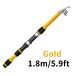 Children's Telescopic Set With Short Glass Fiber Reinforced Plastic Rod For Saltwater 1.8m Fishing Gear_desvips.com
