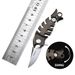 Original Shihao Fish M390 Steel Titanium Handle Outdoor Mini Lockless Necklace Small Folding Knife EDC Pocket Tool_desvips.com