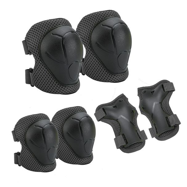 Kids Protective Gear Set - Knee & Elbow Pads For Roller Skating, Skateboarding, Biking & Scooters, 6-7 Pcs, Breathable & Adjustable_desvips.com