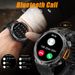 EIGIIS KE3 Bluetooth Call Smart Watch Full Touch Screen Health Monitor Clock With Flashlight Men SmartWatch For IOS_desvips.com