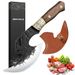 ROCOCO Viking Cleaver Knife Full Tang Kitchen Axe Birthday Gift For Men_desvips.com