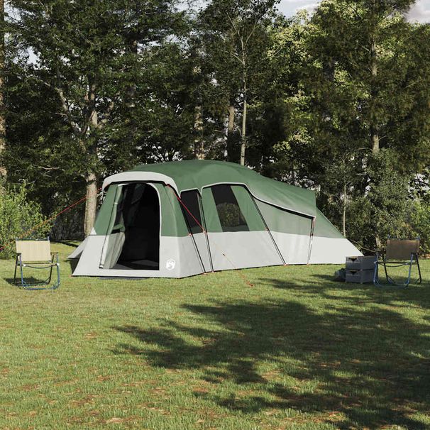 Waterproof Camping Tent - Robust Steel Frame, Spacious Design, Ideal For Family Camping Adventures_desvips.com