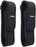 2-Pack Flashlight Pouch Holster Holder For 5 To 6.5 Inch Flashlights Compatible With Fenix UC30 UC35 E35 Surefire G2X 6P 6PX E2L 501B 502B Streamlight_desvips.com