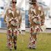 Women's Clothing new long-sleeved leisure vacation two-piece suit INS loose printed pocket solid suit_desvips.com