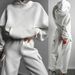 Women's Clothing autumn and winter women's clothing new fashion sports leisure sweater suit_desvips.com