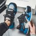 Summer Breathable Mesh Sports Running Casual Men's Thick Sole Heightening 2024 New Dad Trendy Shoes_desvips.com