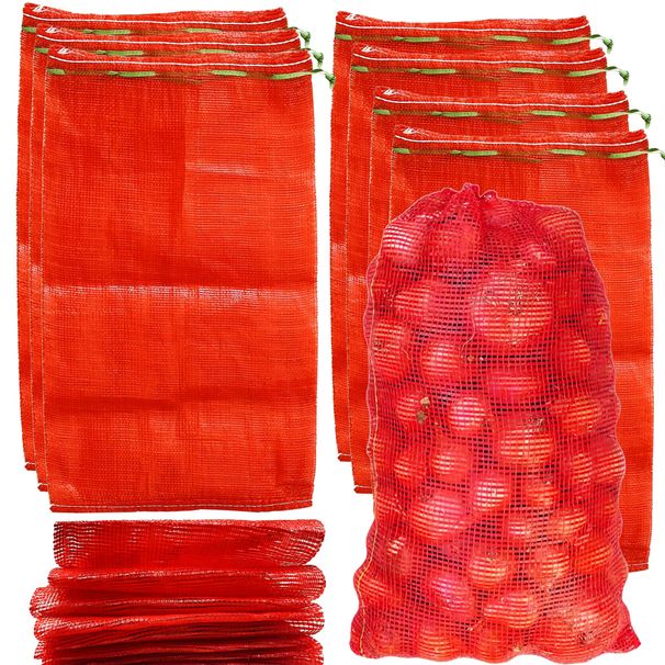 Mesh Onion Bags For Onion And Potato Storage, Produce Storage Bags_desvips.com