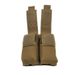 Tactical Small 9mm Dual Molle Vest Accessory Outdoor EDC Tool Bag M5 Flashlight Pouch_desvips.com