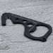 Multifunctional Outdoor Portable Multi-Shaped Keychain Bottle Opener Camping Stainless Steel Creative Tool Card_desvips.com