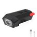 Bicycle USB Rechargeable Horn Night Riding Lighting Mountain Bike Front Light Cycling Gear_desvips.com