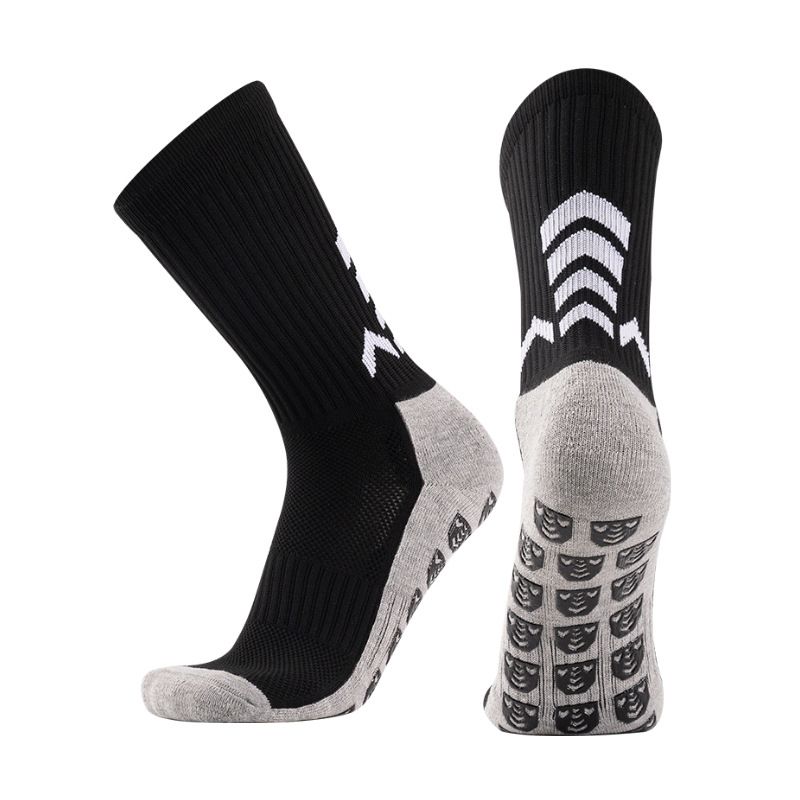 Adult Mid Calf Non Slip Soccer Socks And Sports Socks Adhesive Can Be Relabeled And Repackaged_desvips.com