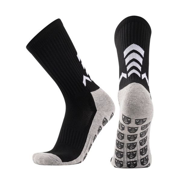 Adult Mid Calf Non Slip Soccer Socks And Sports Socks Adhesive Can Be Relabeled And Repackaged_desvips.com