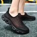 Men's shoes hollow breathable large size couple travel sports network running shoes_desvips.com