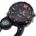 Multifunctional Internet Celebrity Portable Compass Precision Outdoor Climbing Buckle Dual Movement Sports Waterproof_desvips.com