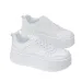 2024 New Style Casual Shoes For Women, Ladies Platform White Shoes, Comfortable Sneakers, Increase Height By 5cm_desvips.com