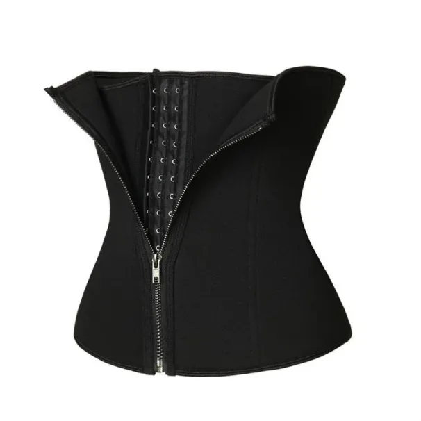 Women Control Slimming Belt Weight Loss Waist Trainer Body Shaper Corset Belly Sheath Tummy Trimmer Cincher Sports_desvips.com