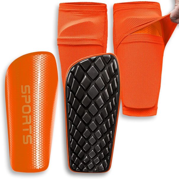 Shin Guards And Socks Combination Two Piece Football Insert Adult Youth Shin Guards And Foot Guards Sports Suit_desvips.com