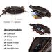 Best-selling Vintage Genuine Leather Waist Outdoor Sports And Leisure Multi-pocket Chest Bag, Multifunctional_desvips.com