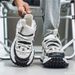 Spring Summer New Fashionable Versatile Thick Soled Height Increasing Casual Comfortable Men's Sports Shoes_desvips.com