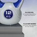 Kettlebell , Bodenschonende Kugelhantel Für Krafttraining & Fitness, Blau, Ideal Für Home Workout_desvips.com