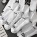 Men's Sports Socks Terry Cloth Bottom Sweat Absorbent And Breathable Short Socks For Student Running Soccer Basketball_desvips.com