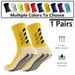 Men's Football Socks With Cushioned Sole, Moisture-Wicking, Anti-Slip Grip & Massage Texture – Mid-Crew Athletic Socks For Soccer & Sports_desvips.com