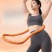 Soft Non-Woven Fabric Hula Hoop Fat Burner Waist Yoga Exercise Vest Small Belly Home Practice Easy Storage_desvips.com