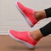 Women Sneakers Flat Bottomed Outdoor Casual Sports Single Comfortable Summer Mesh Lightweight Vulcanized Walking Shoes_desvips.com
