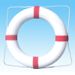 Red, Blue, White Solid Swimming Ring For Adults And Children, Rescue Lifebuoy, Foam Lifebuoy_desvips.com
