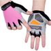 Sports, outdoor cycling, fitness, breathable, shock-absorbing, anti slip, outdoor, exposed finger hiking, half cut gloves_desvips.com