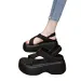 Summer Women S Thick Soled Slip On Platform New Fashion Versatile Stylish Roman Comfortable Sandals Ddmysaturn_desvips.com