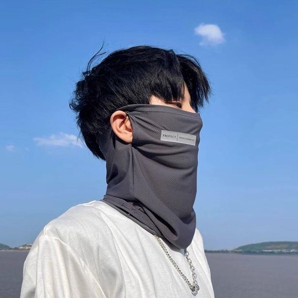 Cycling Face MaskIce Sleeves Men's Sleeves Summer Cycling Loose Anti Ultraviolet Mask Arm Gloves Sleeves Women's Protective Suit_desvips.com