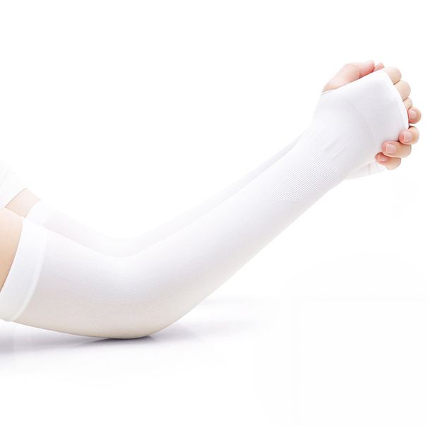 Women's Sun Sleeves, UV Protection Cycling And Driving, Men's Ice Silk Sunshade Arm Sleeves For Outdoor Sports_desvips.com