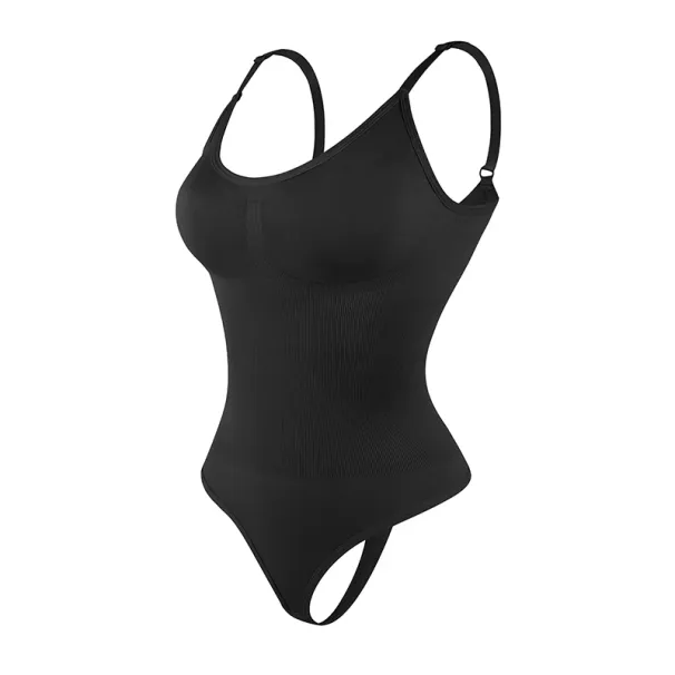 Smoothing Shapewear Bodysuit For Women Faja Full Body Shaper Thong Soft Body Shaping Sculpting Breast Slimming Underwear_desvips.com